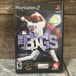 5 for $60 Sony PlayStation 2 The Bigs - Black and White